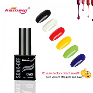 Kamayi China Produttore 72 colori Smalto gel LED naturale Immergere lo smalto gel per unghie UV a colori con etichetta privata